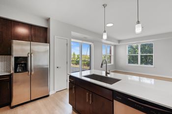 Updated Kitchen at Avant at the Arboretum Apartments in Lisle, IL 60532